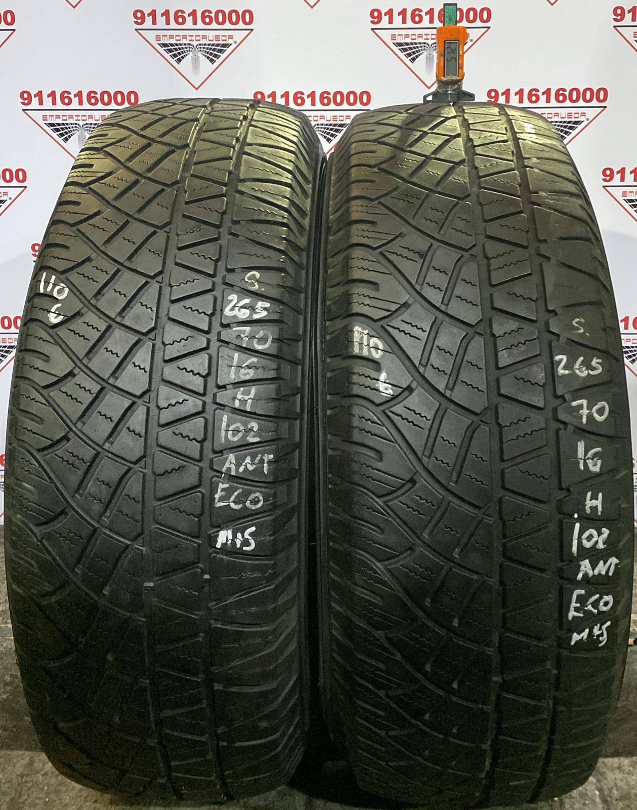 MICHELIN LATITUDE USADO ECONOMICO M+S 265/70 R16 102 H